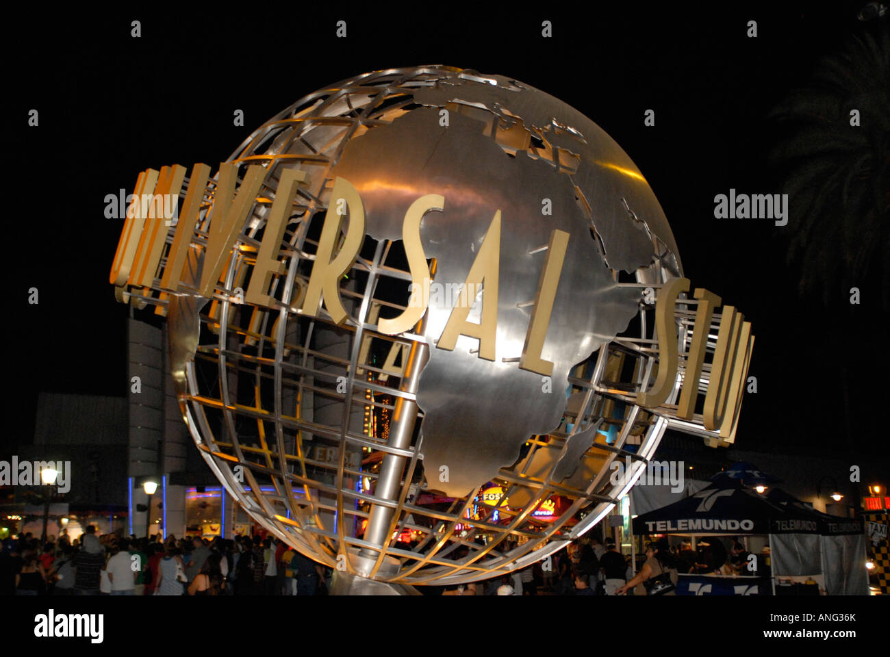 Universal Studios Globe, Città universale, Hollywood California Foto Stock