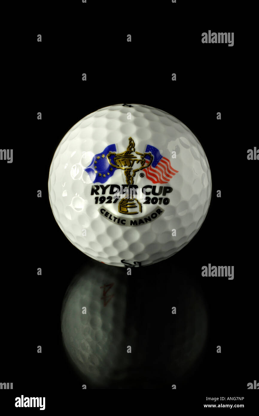 Gazzetta Ryder Cup pallina da golf Foto Stock