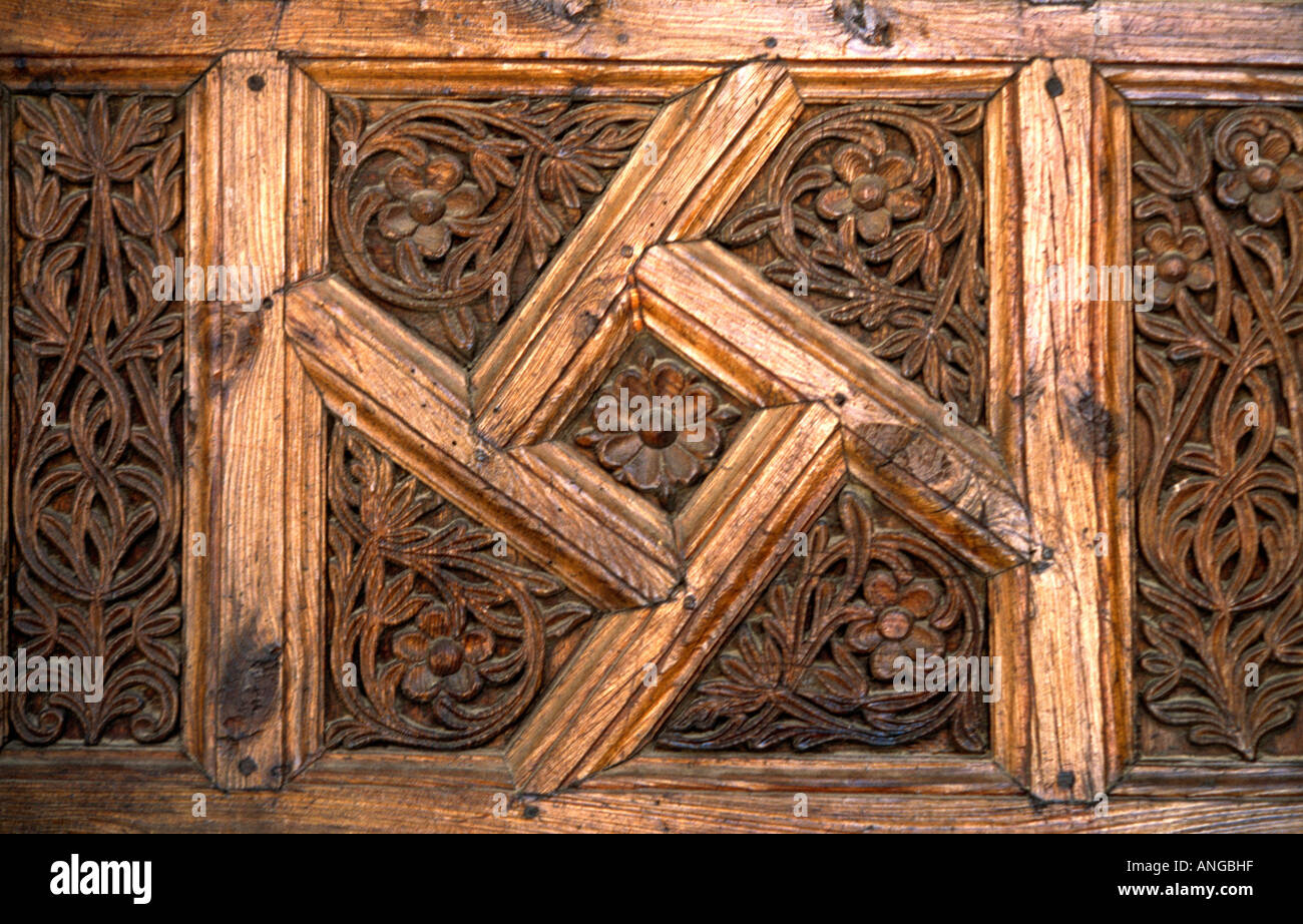 Tunisia Kairouan Grande Moschea - Restauro Foto Stock