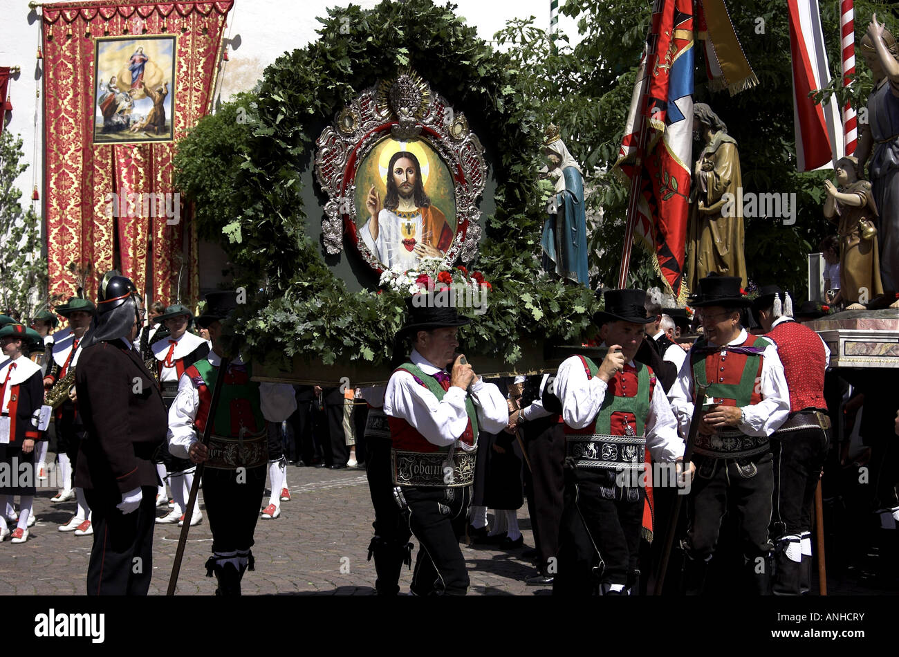 Italia cattolica festival tradizionali Foto Stock