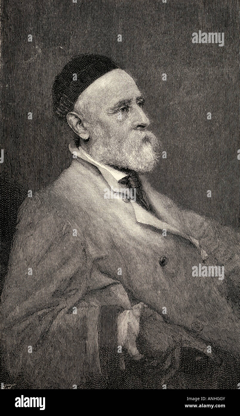 George Frederick Watts, 1817 - 1904. Pittore e scultore vittoriano inglese associato al movimento simbolista. Foto Stock