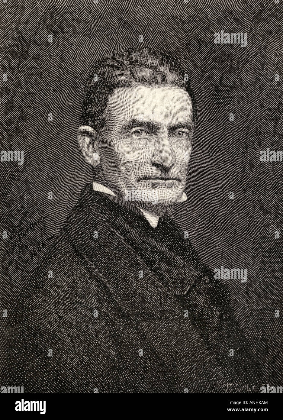 John Brown, 1800 - 1859. Abolizionista americano bianco. Dal libro The Century Illustrated Monthly Magazine, maggio a ottobre 1883. Foto Stock