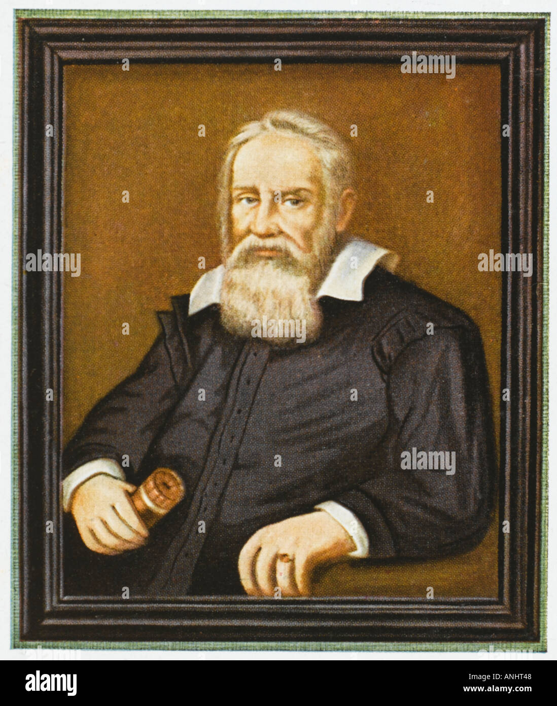 Galileo libro in tedesco Foto Stock