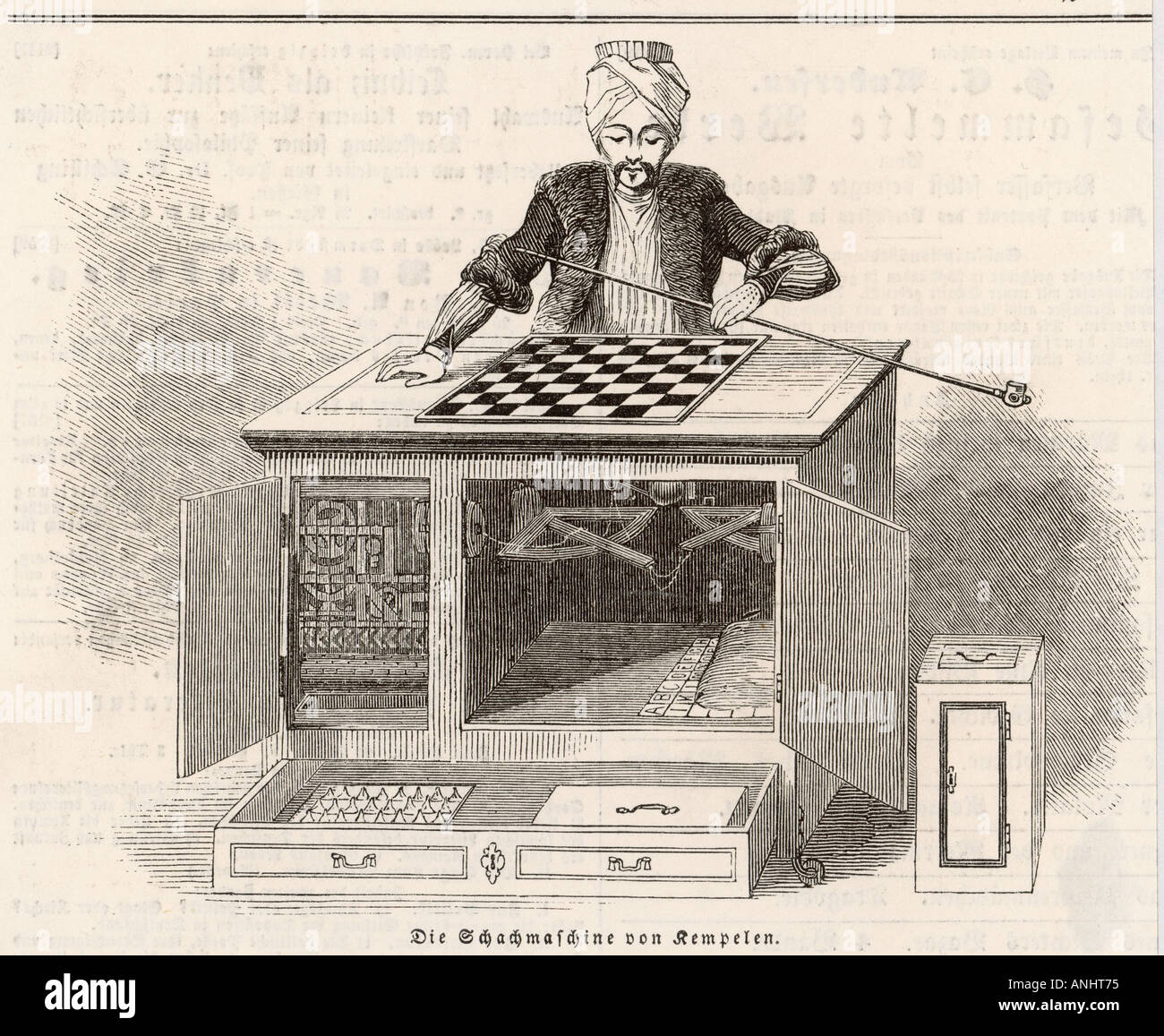 Giocatore di scacchi automa immagini e fotografie stock ad alta risoluzione  - Alamy