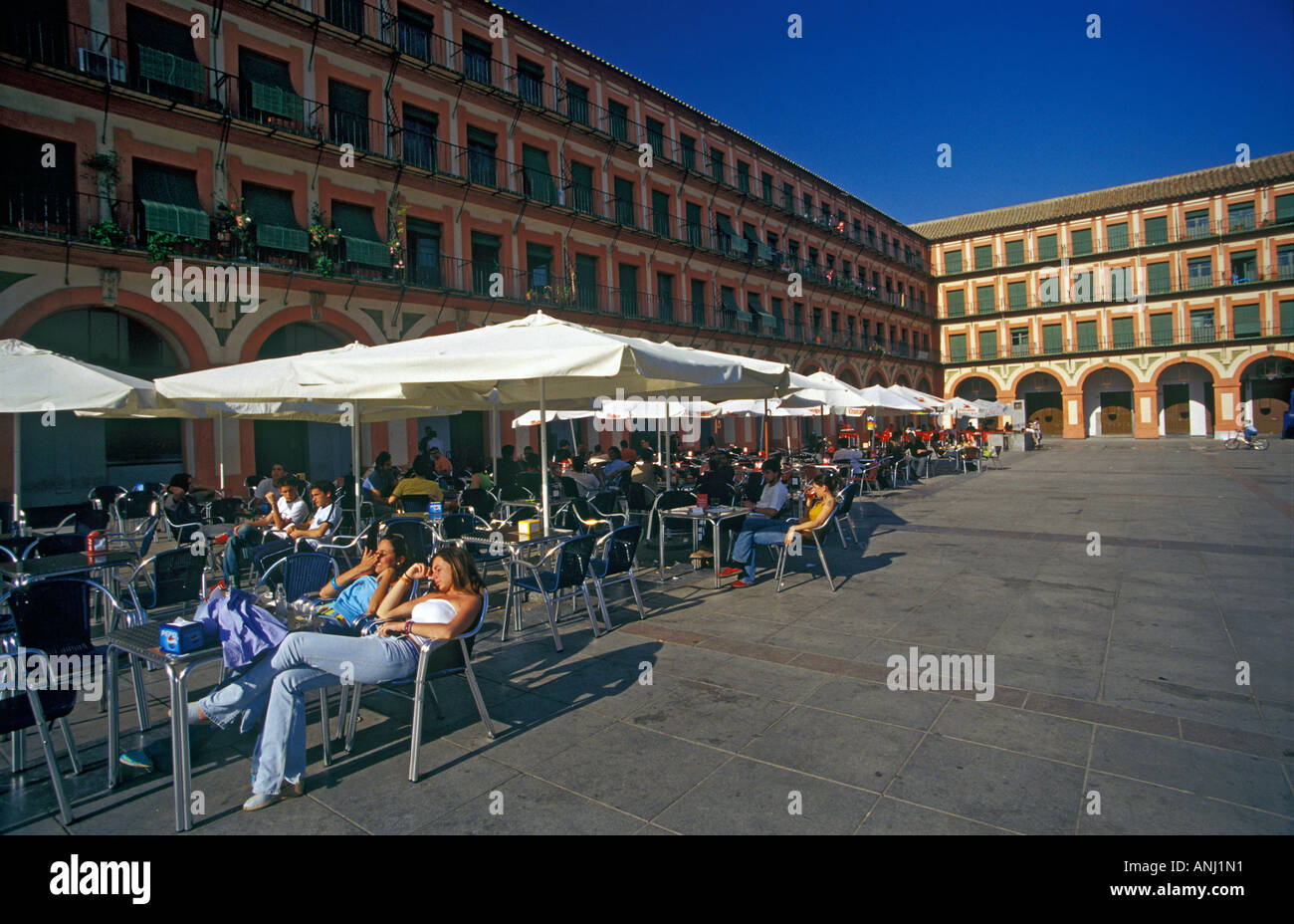 Plaza de la Corredera, Cordoba (Spagna) Foto Stock