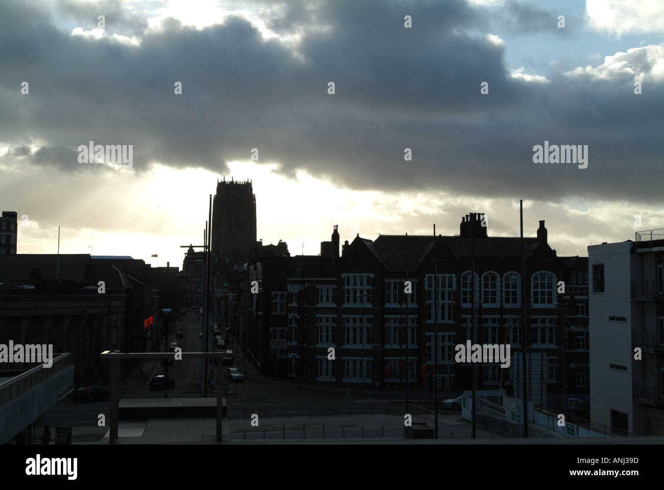 Liverpool alla cattedrale anglicana MERSEY SIDE REGNO UNITO Foto Stock