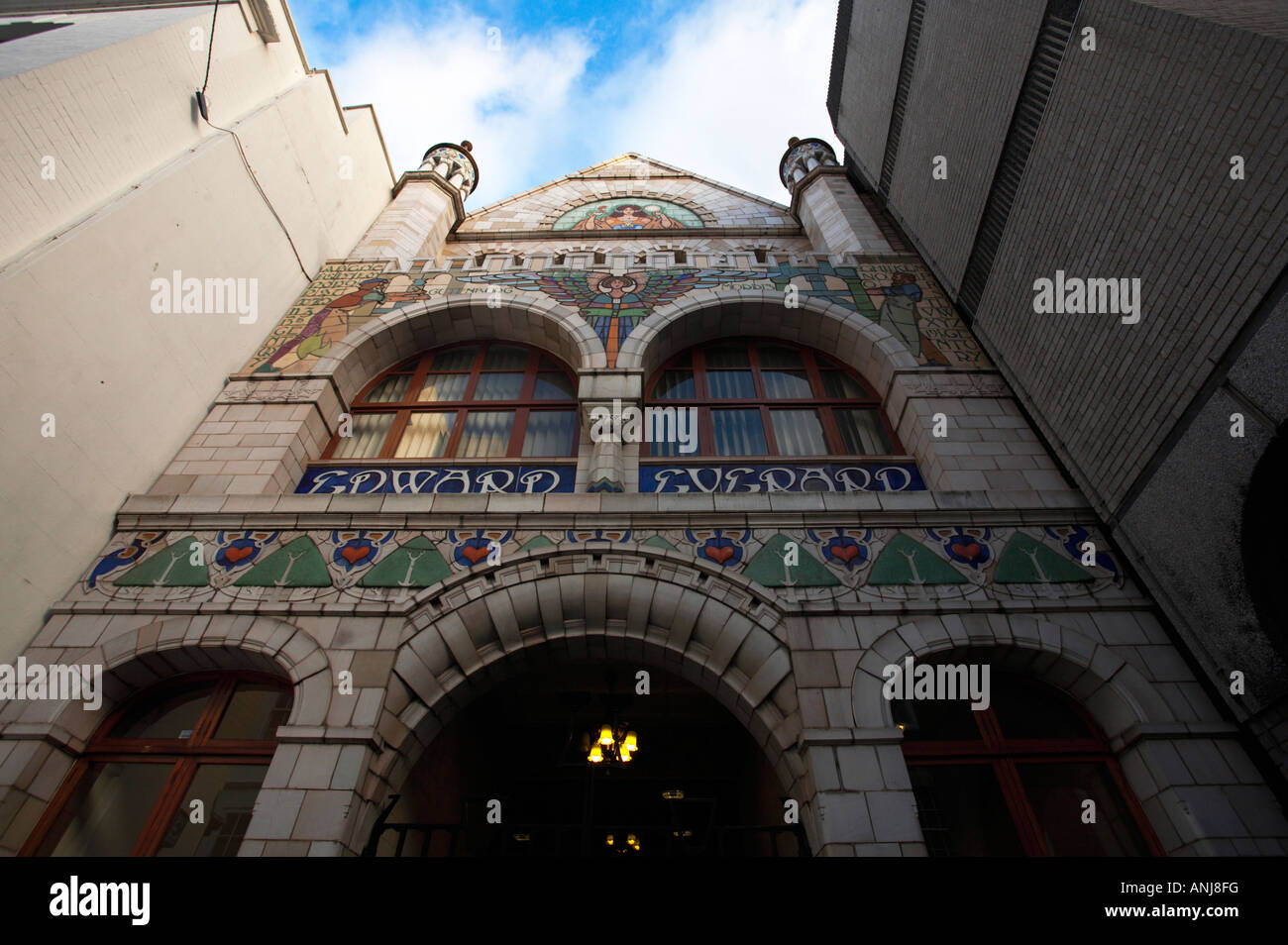 Edward Everard 1900 Lavori di stampa edificio in Broad Street Bristol Inghilterra Foto Stock