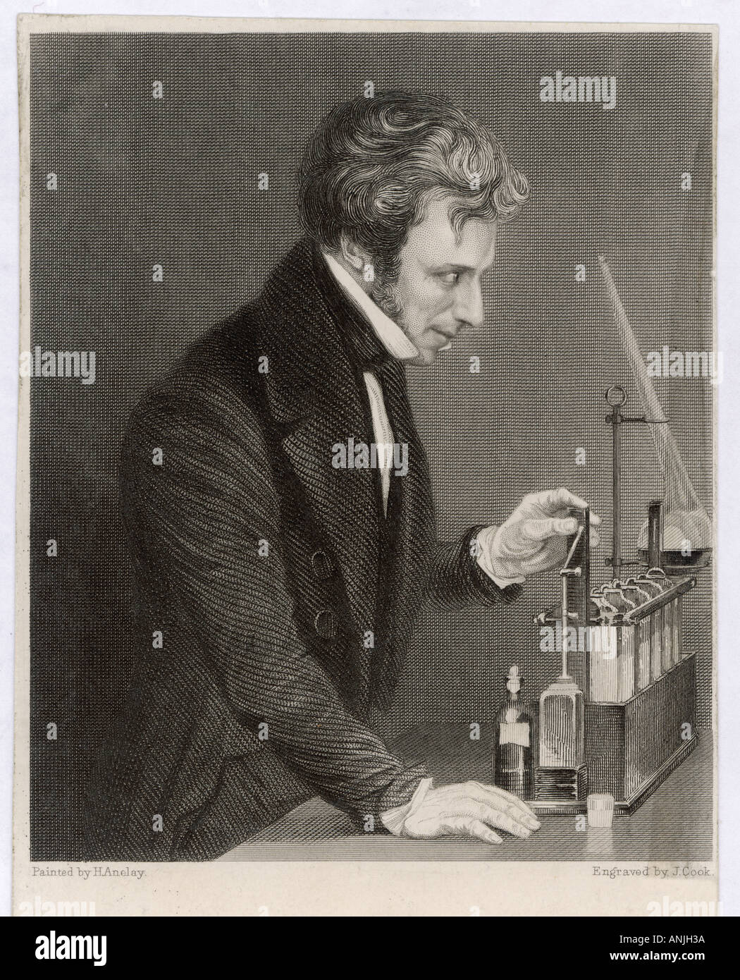 Faraday Anelay Cook Foto Stock