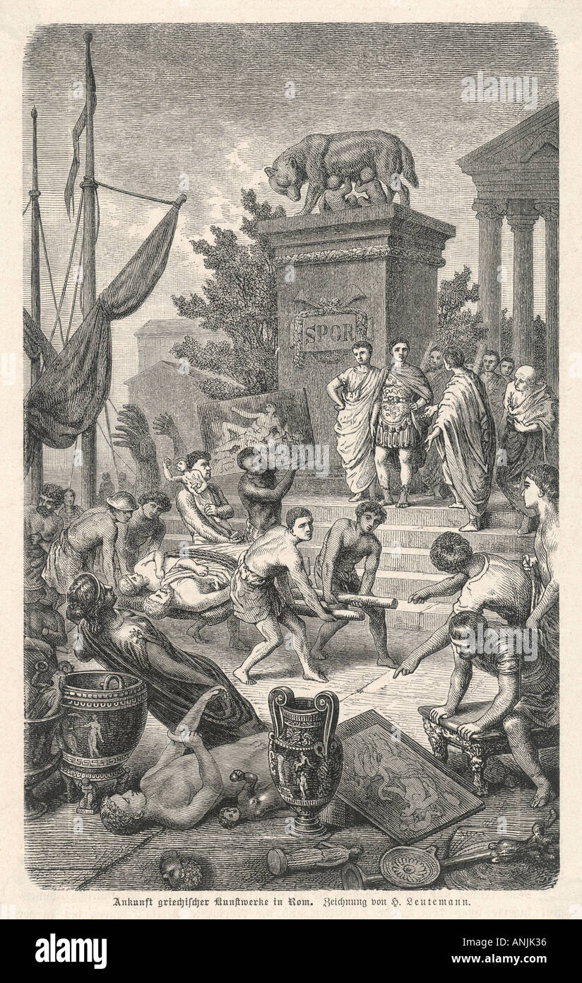 Eventi Roma antica Foto Stock