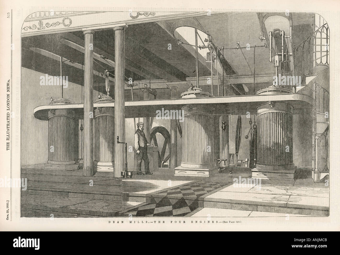 Le fabbriche Gran Bretagna Foto Stock