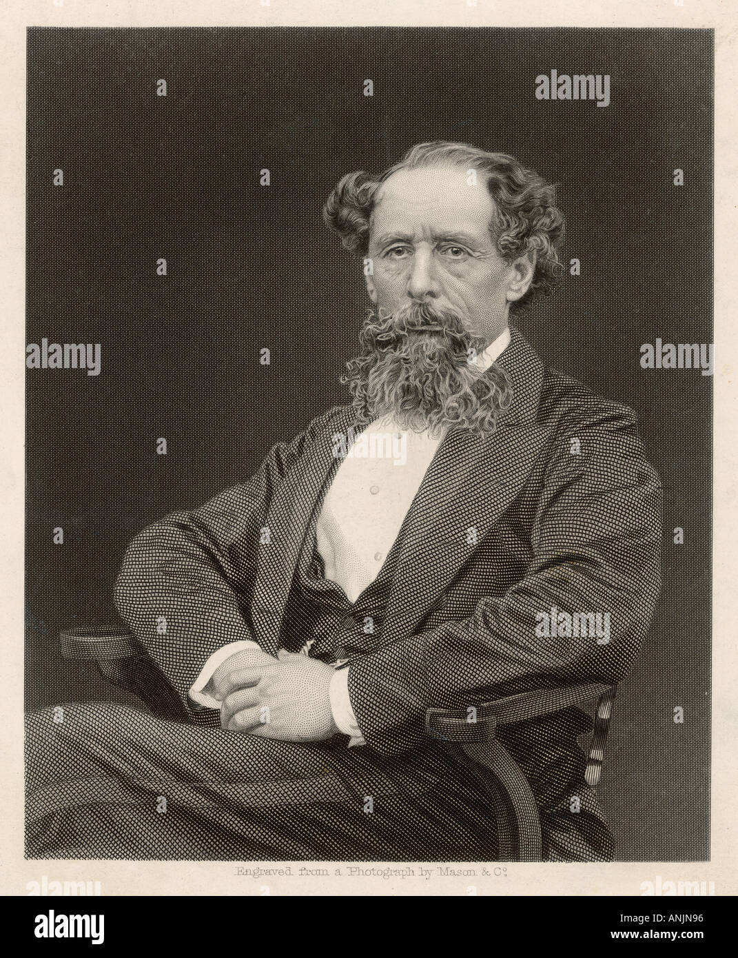 Charles Dickens Foto Stock