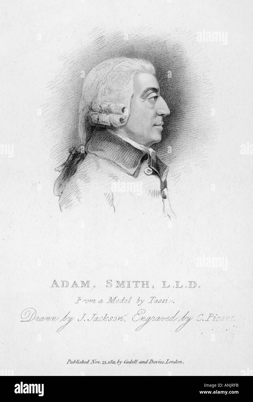 Adam Smith Foto Stock