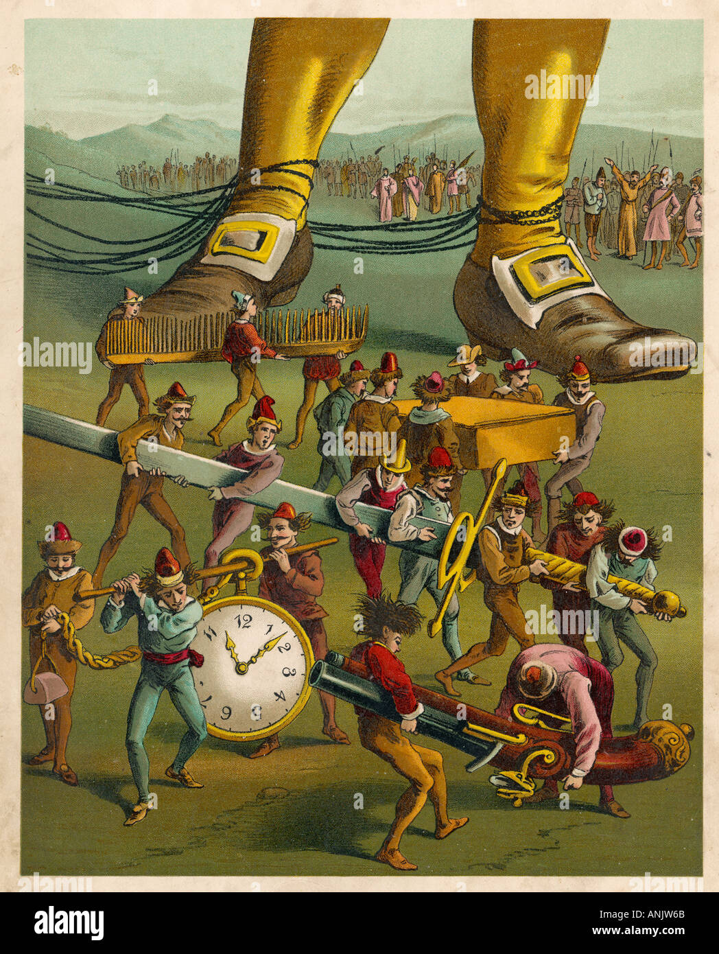 Gulliver's travels lilliput immagini e fotografie stock ad alta