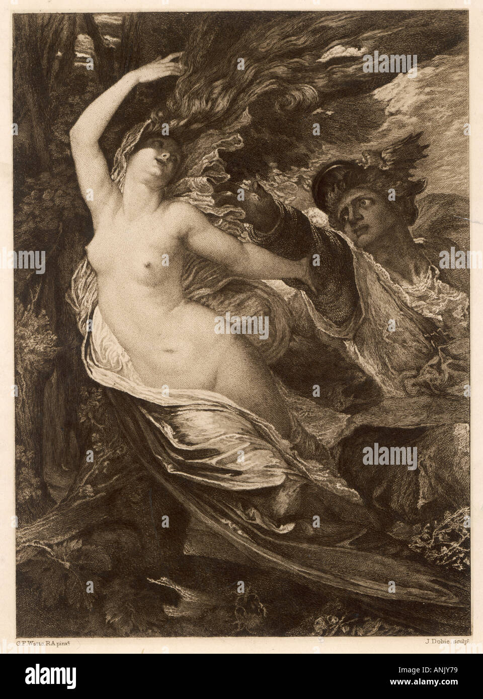 Mito Morgan Le Fay Foto Stock