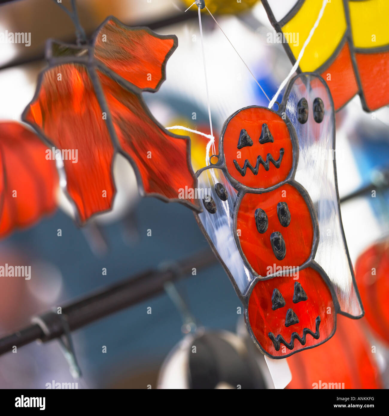 Ornamenti di Halloween Foto Stock