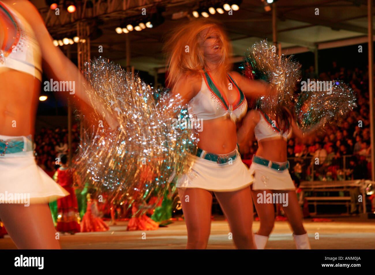 Anno Nuovo Cinese Parade Wanchai Hong Kong Foto Stock