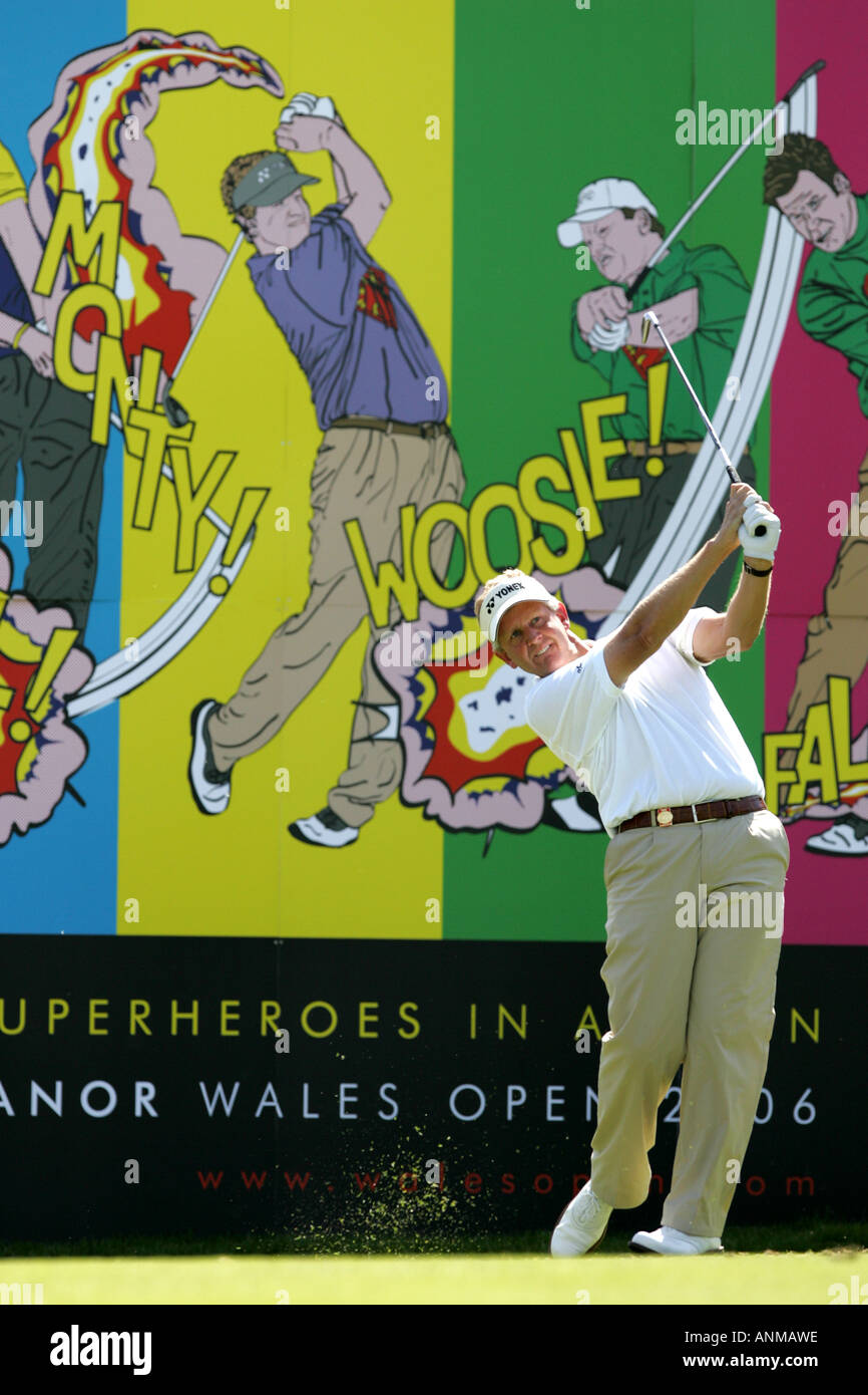 Colin Montgomerie Welsh Open Golf Championship 2006 Celtic Manor Resort Newport South East Wales Foto Stock