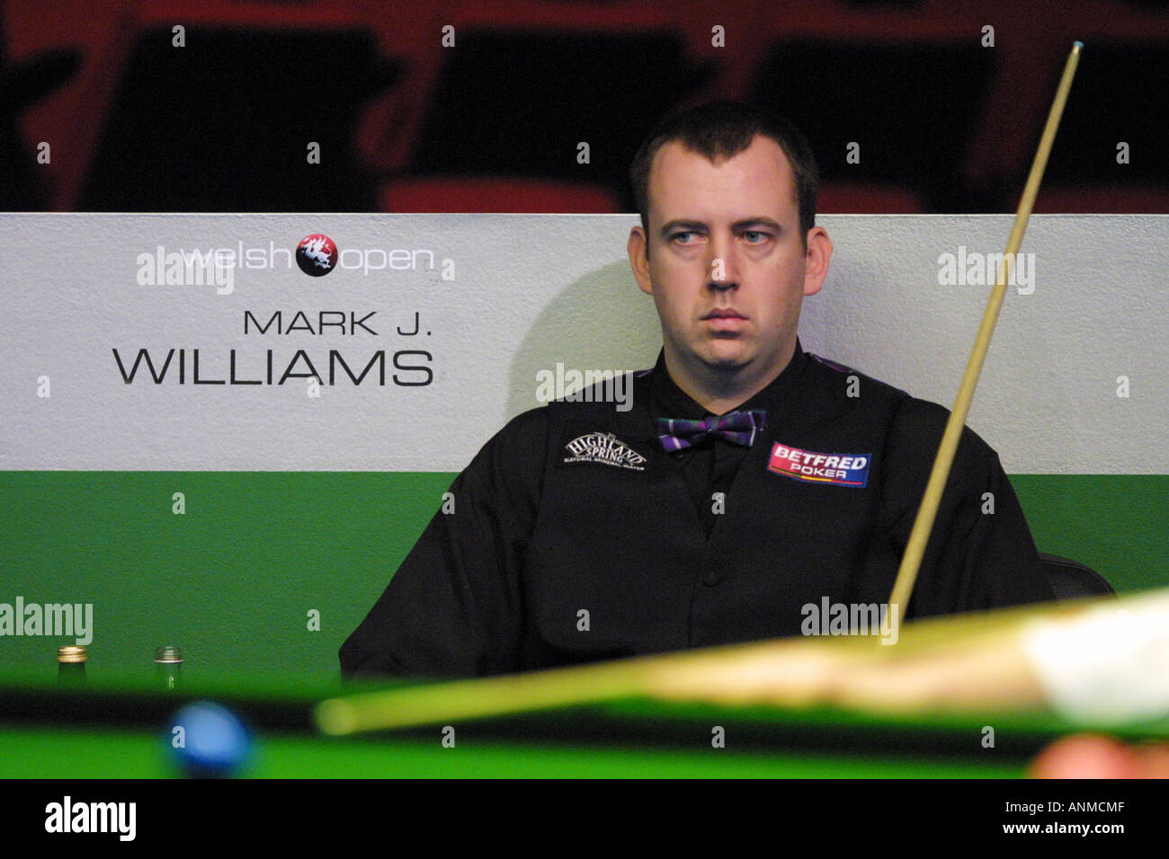 Mark Williams Welsh Open Snooker Newport Centre South East Wales Foto Stock