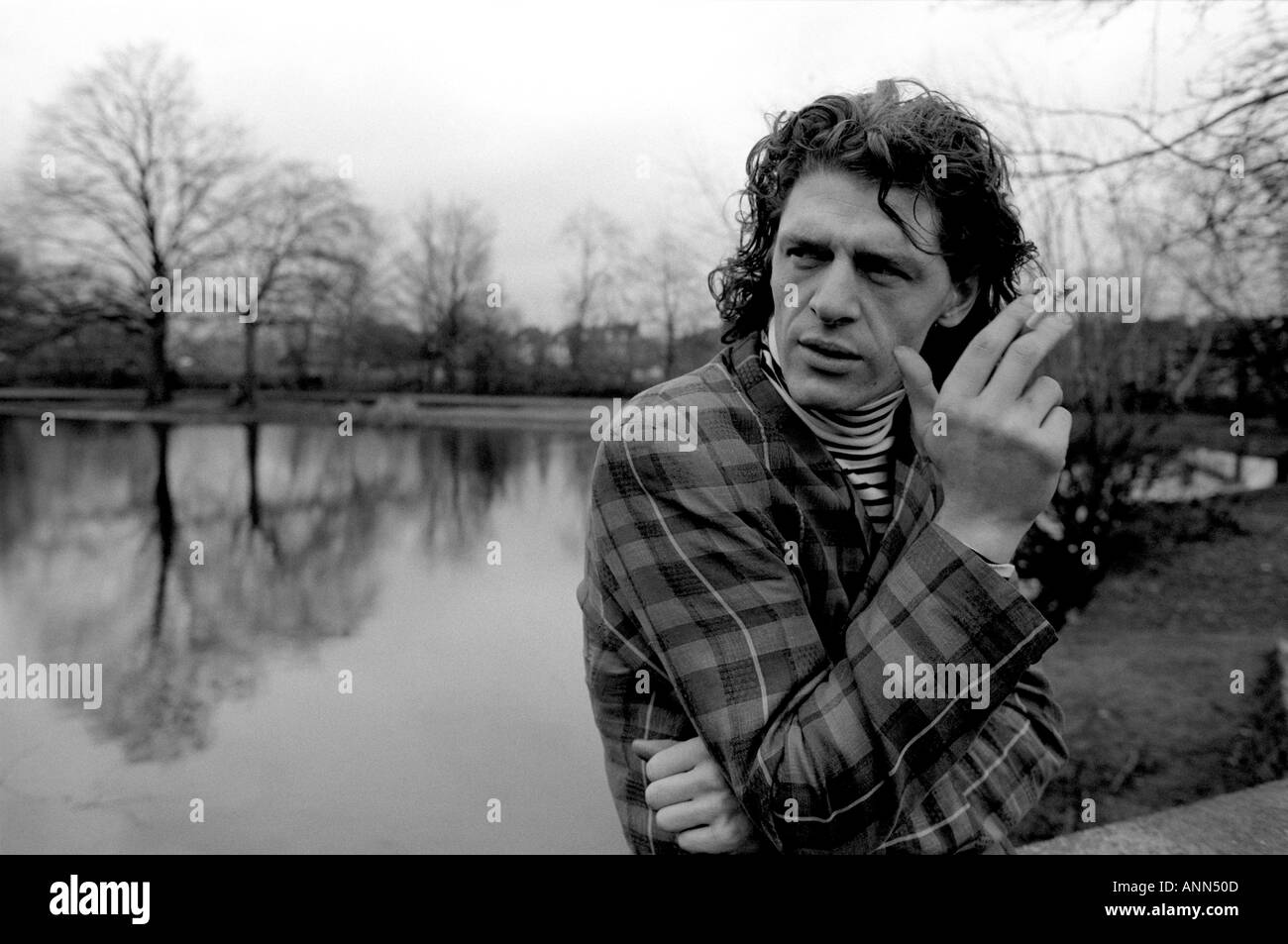 Marco Pierre White Chef a Wandsworth Common Londra Inghilterra REGNO UNITO Foto Stock