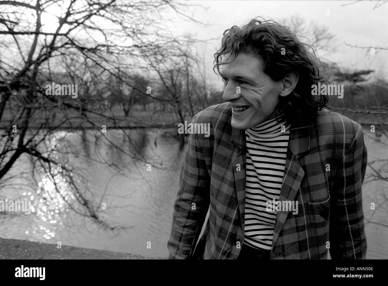 Marco Pierre White Chef a Wandsworth Common Londra Inghilterra REGNO UNITO Foto Stock