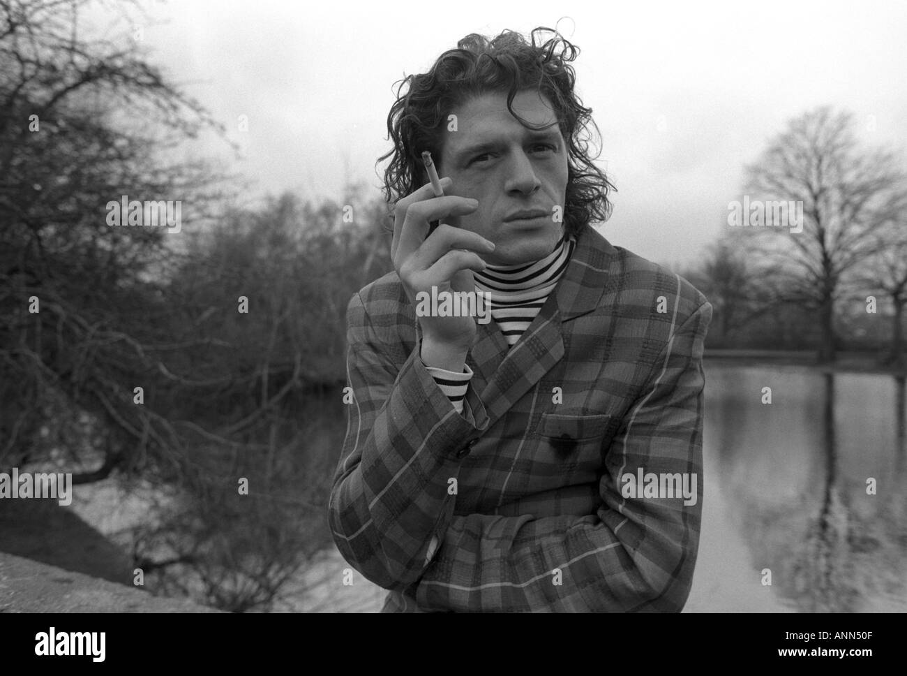 Marco Pierre White Chef a Wandsworth Common Londra Inghilterra REGNO UNITO Foto Stock