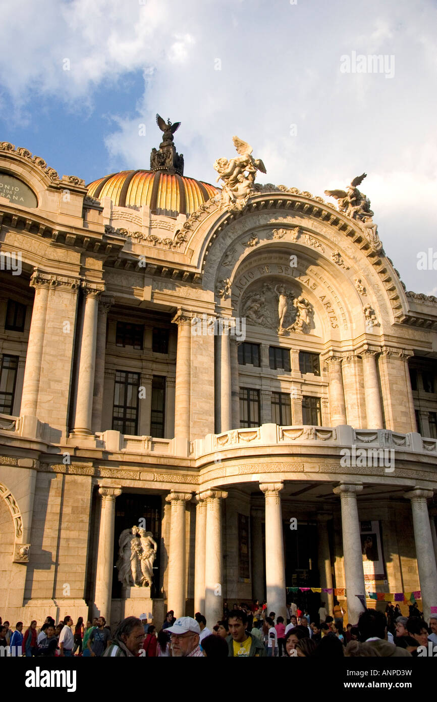 Il Palazzo delle Belle Arti di Città del Messico MESSICO Foto Stock