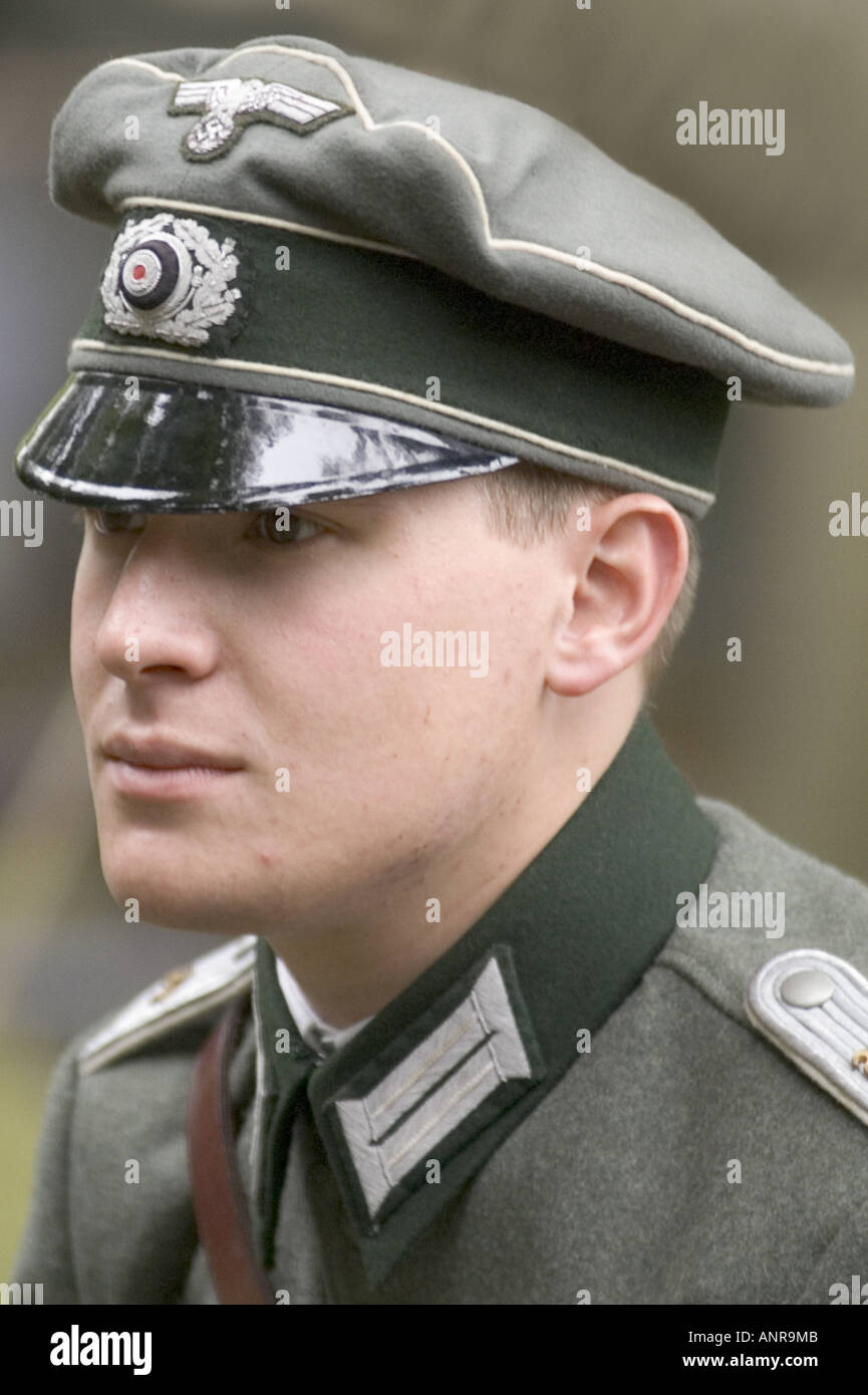 Wehrmacht Officer Foto Stock