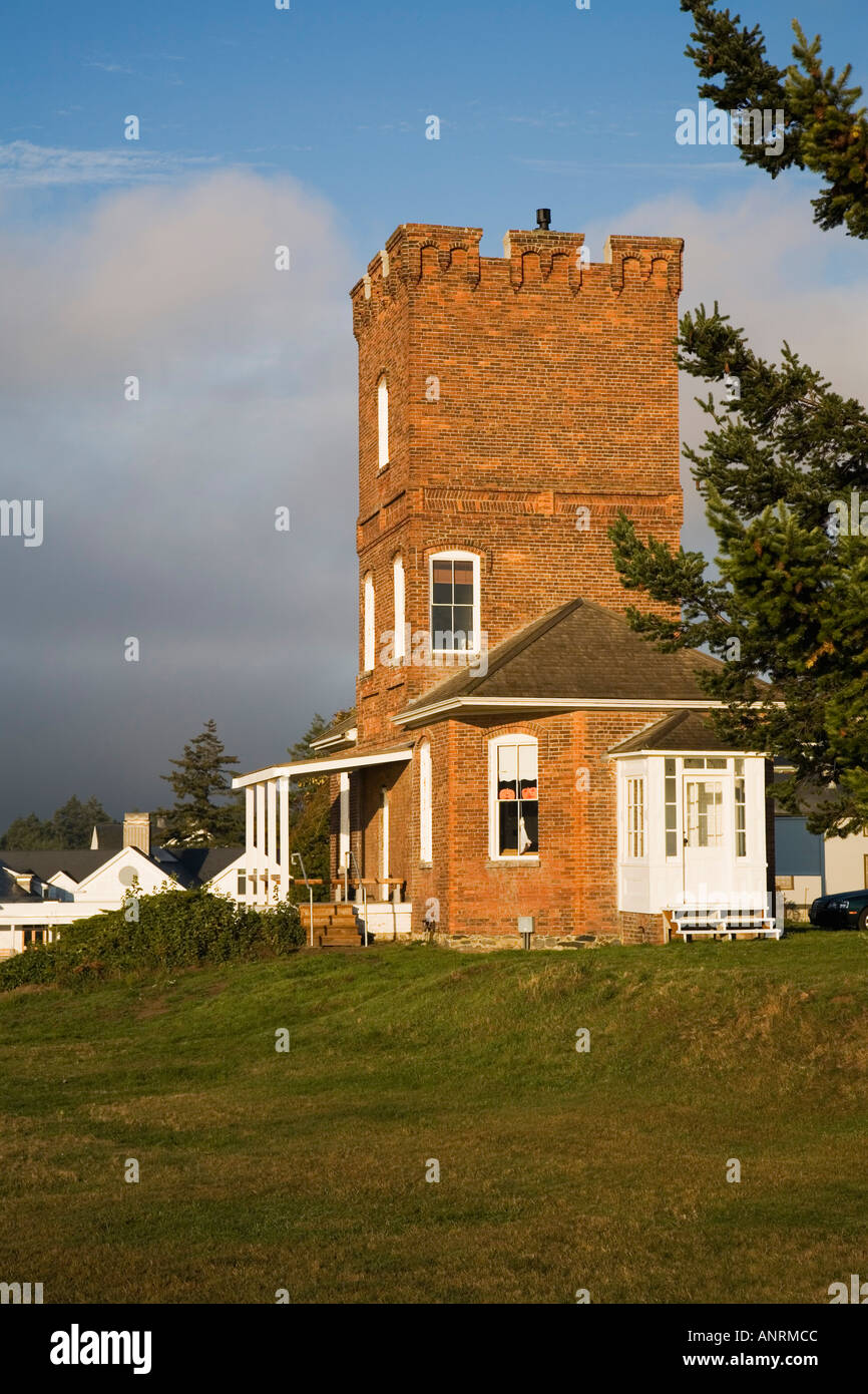 Alexander s Castle circa 1896 Fort Worden stato Parco Port Townsend Washington STATI UNITI D'AMERICA Foto Stock