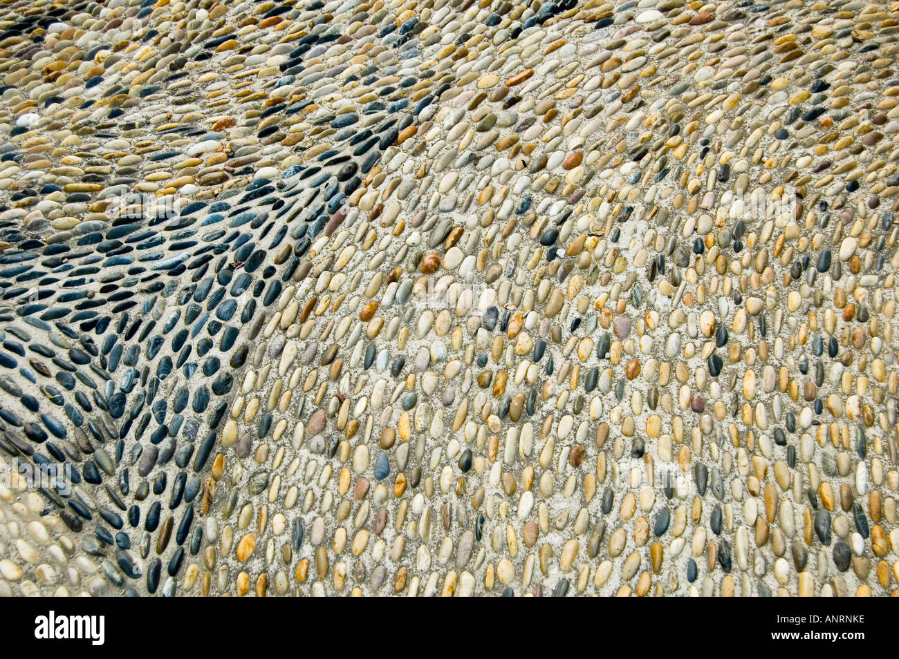 Giardino di ghiaia Nanjing Cina Foto Stock