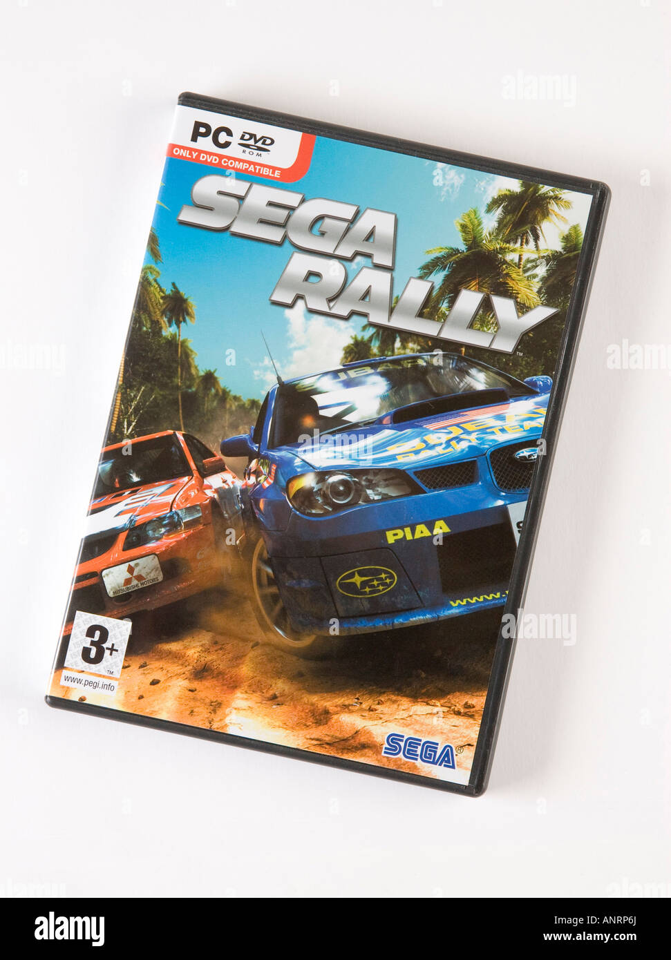 Sega Rally computer DVD game Foto Stock