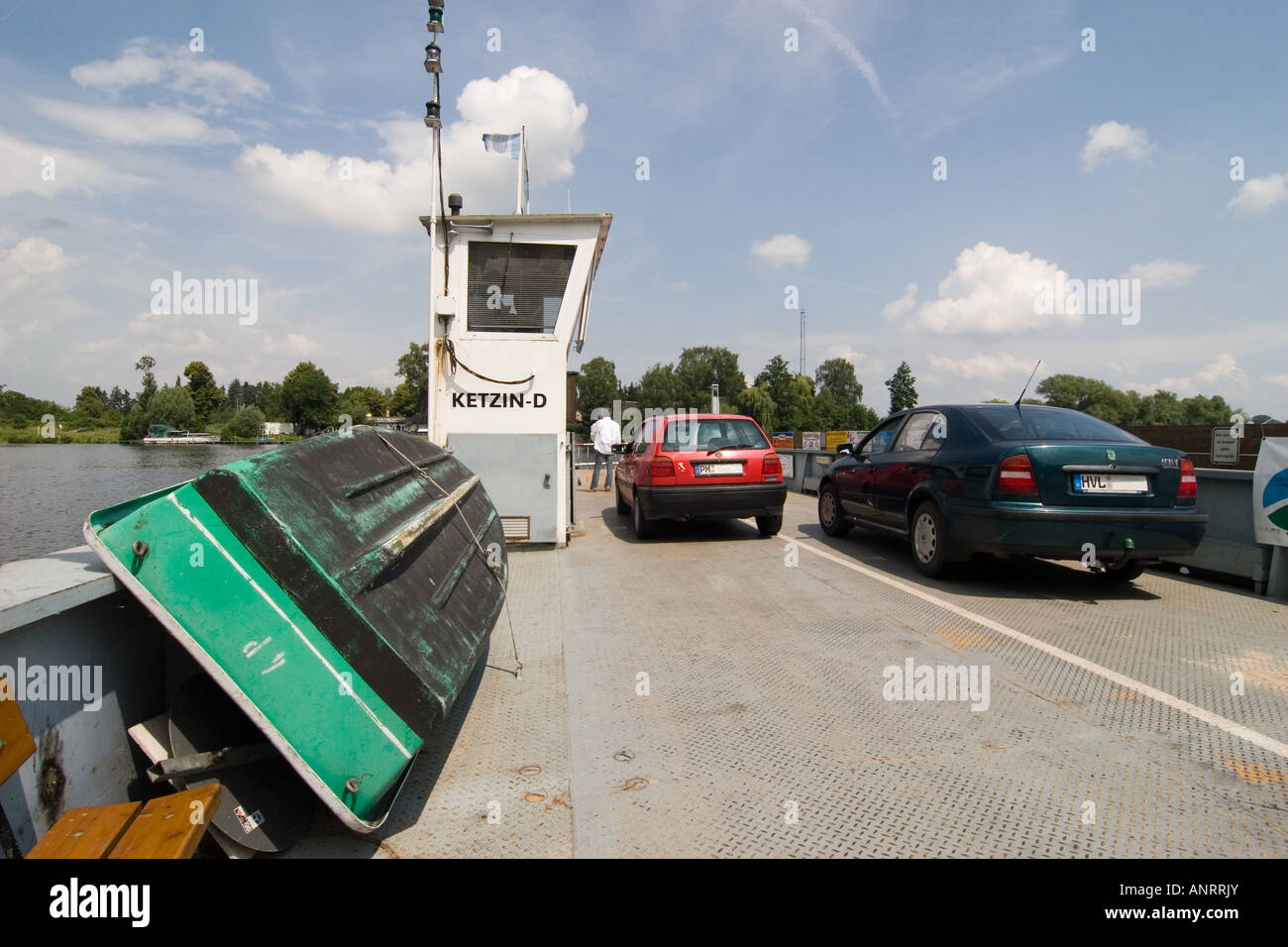 Ketzin traghetto Foto Stock