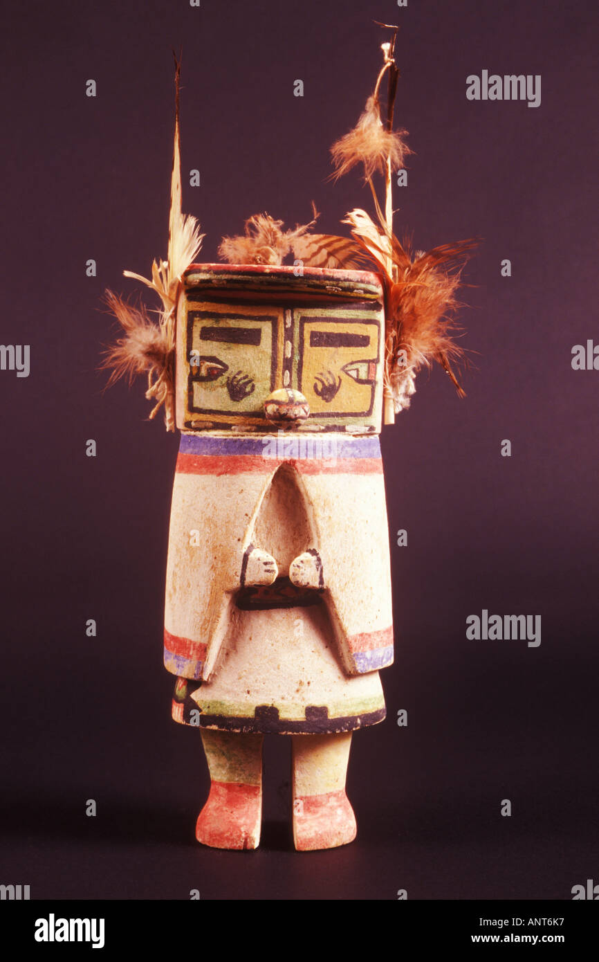 Hopi kachina doll E3843 museo di Northern Arizona Flagstaff in Arizona Foto Stock
