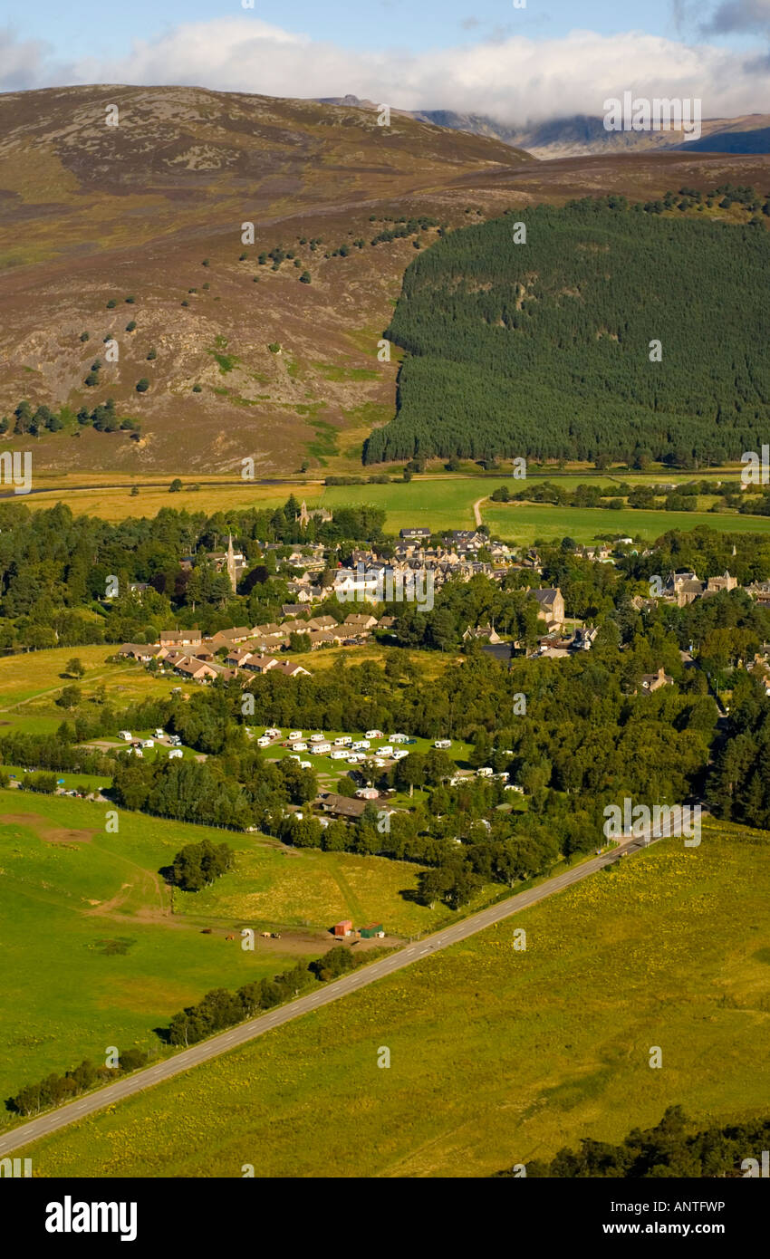 Braemar village, Cairngorms Foto Stock