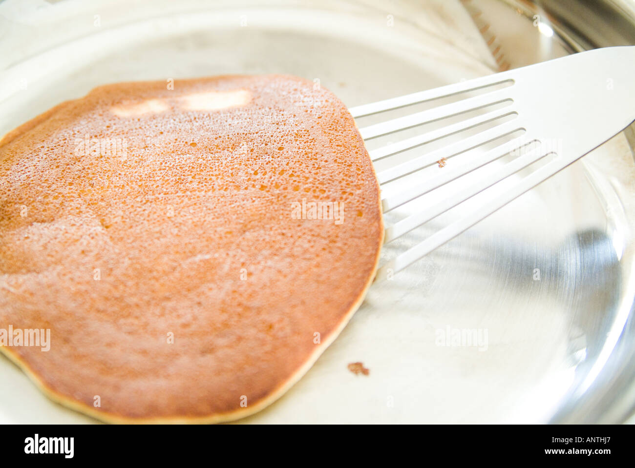 Cucina pancake Foto Stock