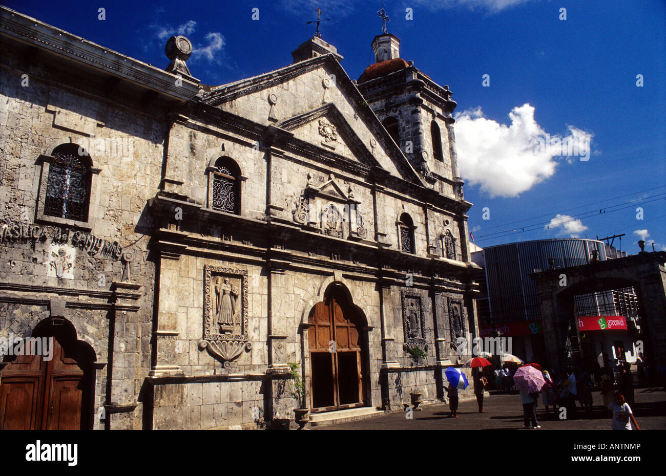 Santo Nino de chiesa di Cebu in Cebu City, Filippine Foto Stock