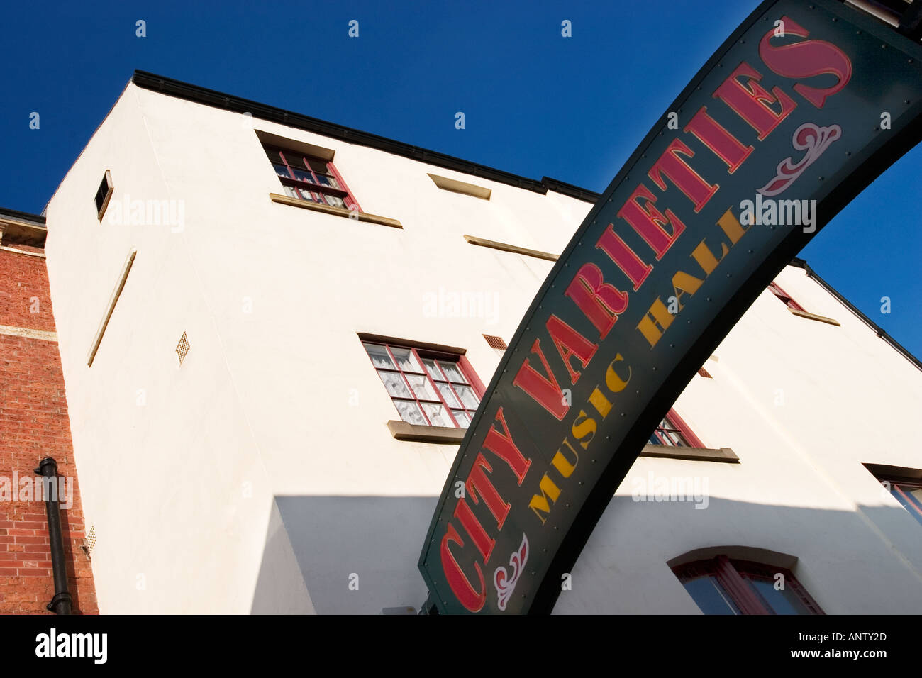 Varietà di City Music Hall a Leeds West Yorkshire Inghilterra famoso locale dei buoni vecchi giorni Prima trasmissione 1953 Foto Stock