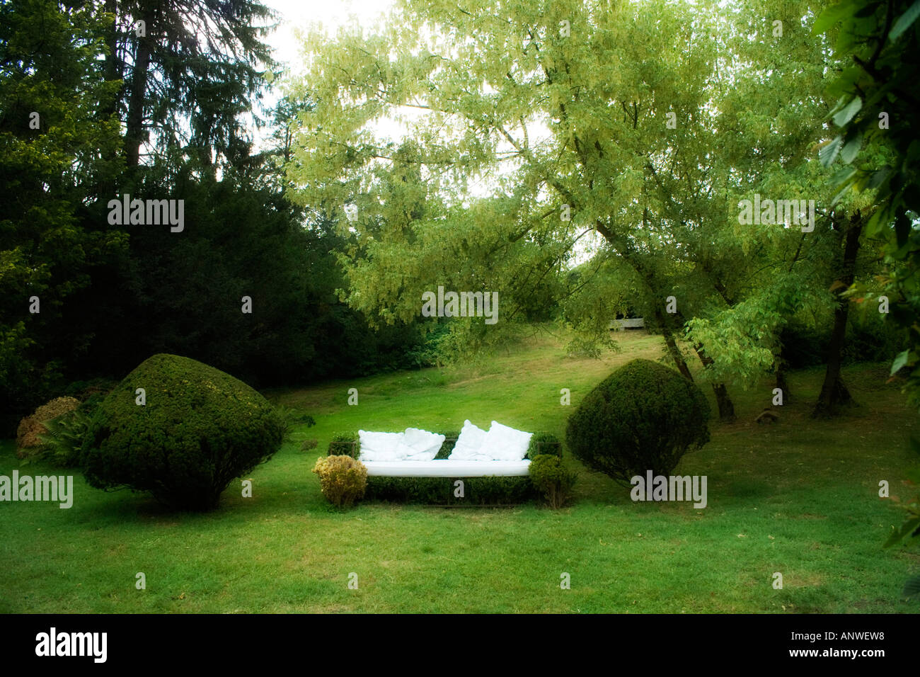 Crostino nel giardino di villa sommi-picenardi, olgiate molgora, Lecco, italien Foto Stock