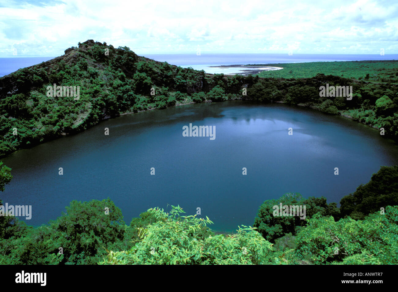 Africa, Grand Comore. Vendita Lac Foto Stock