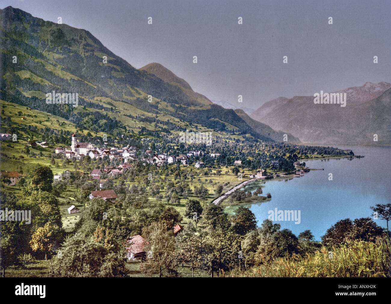 Sachseln, Unterwald, Svizzera Foto Stock