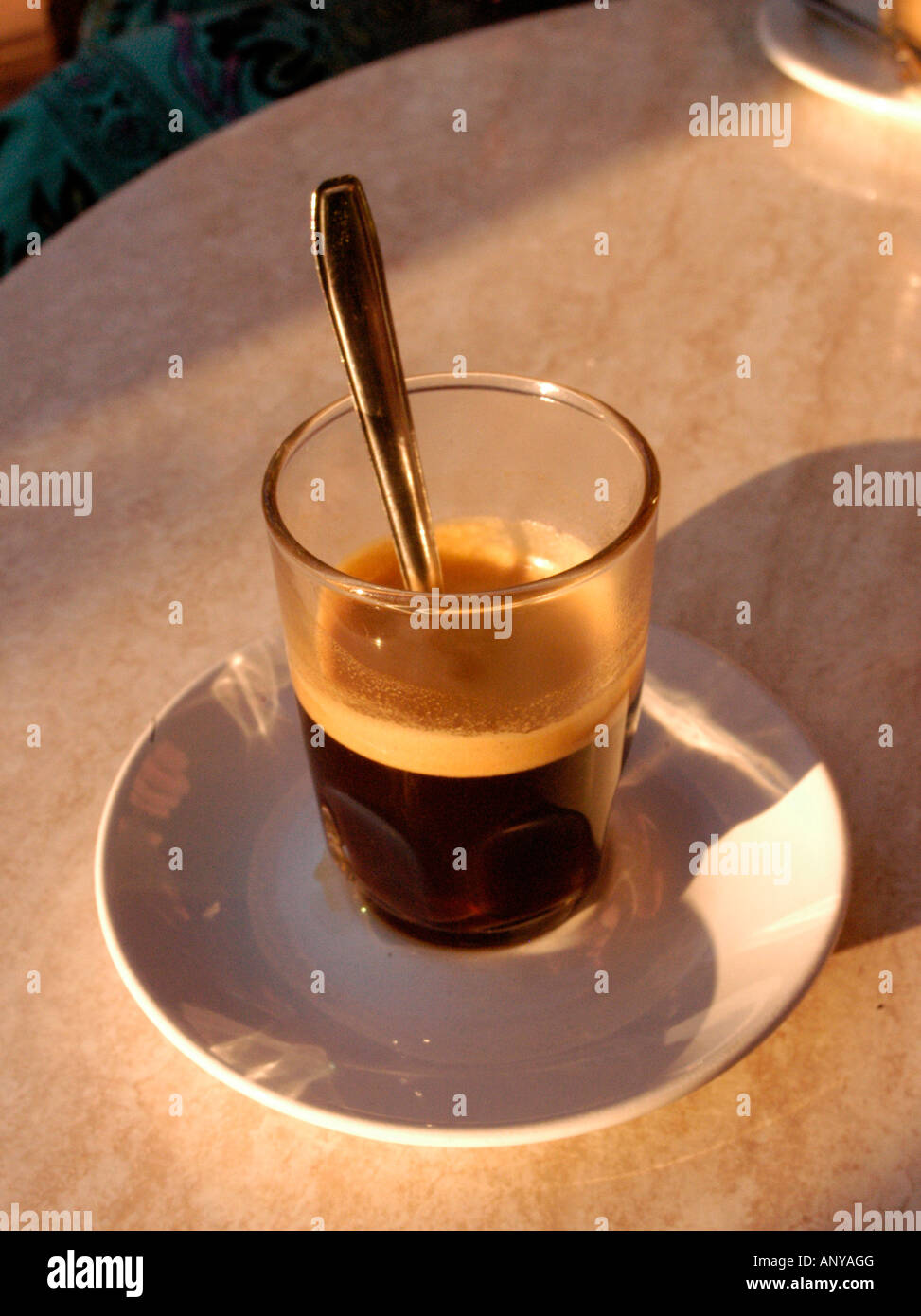 CAFFÈ ARABO Foto Stock