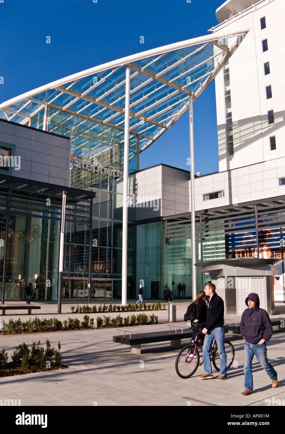 Nuovo post-2007 St Stephens centro commerciale e per il tempo libero Hull East Yorkshire Regno Unito Foto Stock