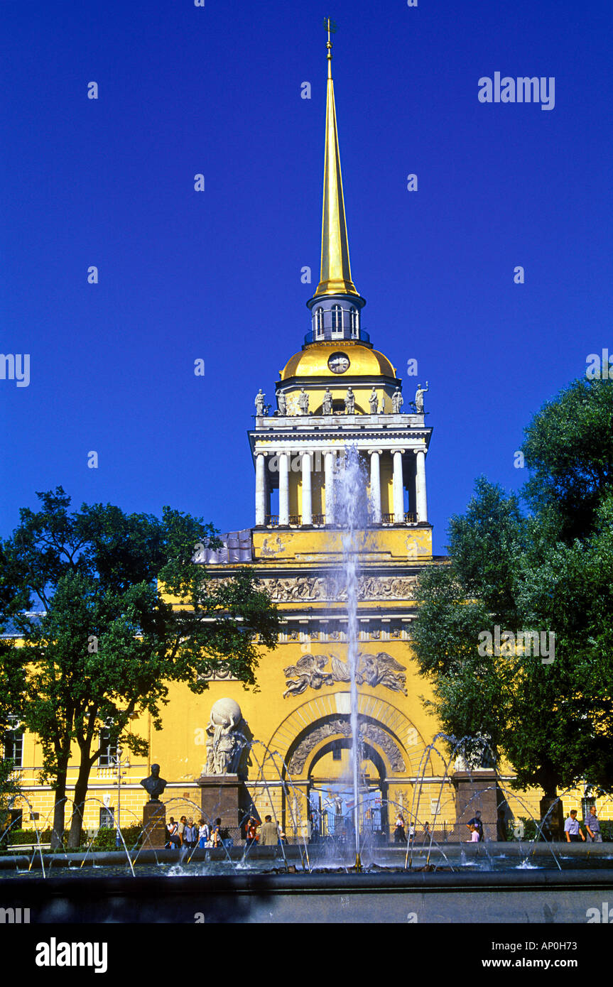 ADMIRALTY San Pietroburgo Russia Foto Stock