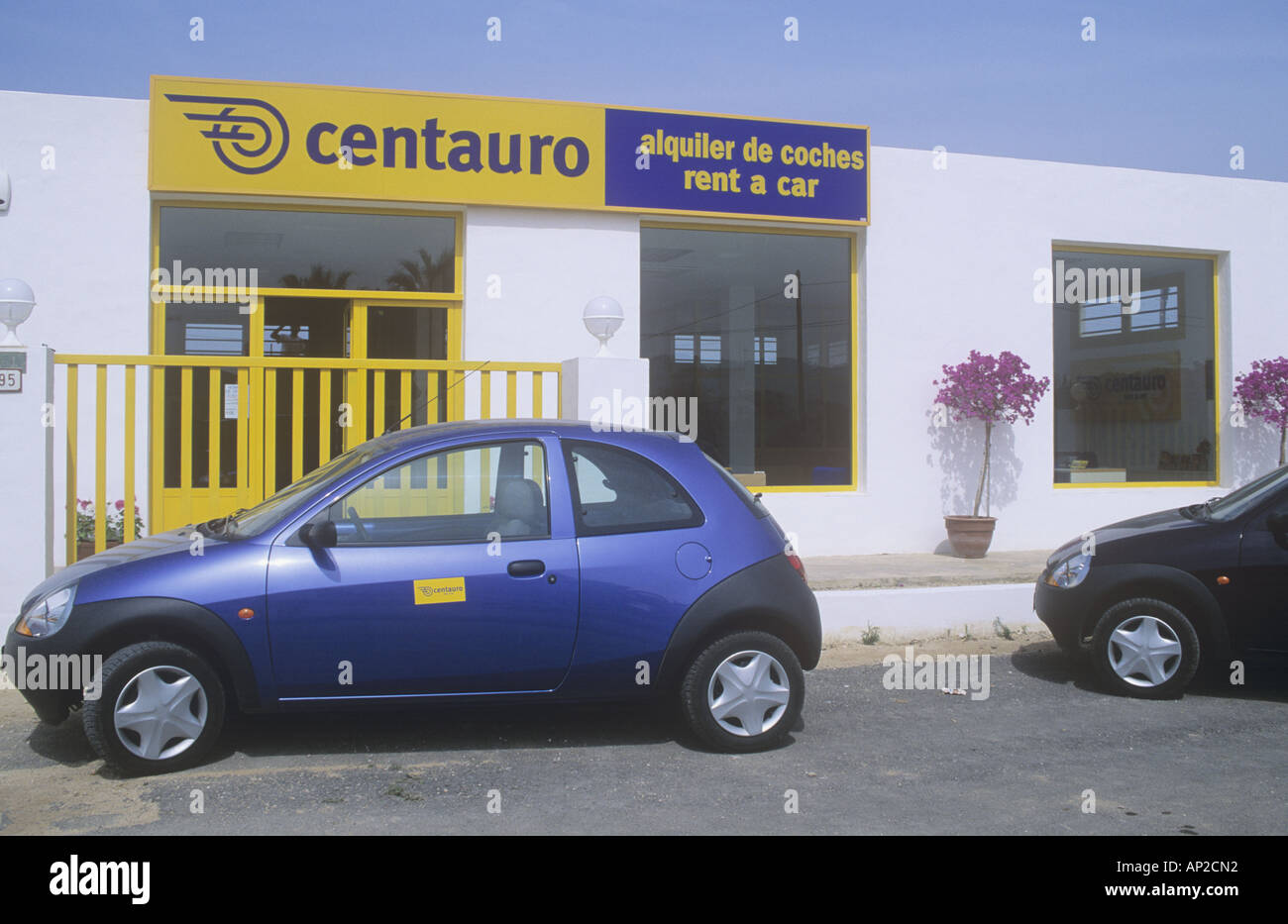 Noleggio auto, Javea / Xabia, Provincia di Alicante, Comunidad Valenciana, Spagna Foto Stock
