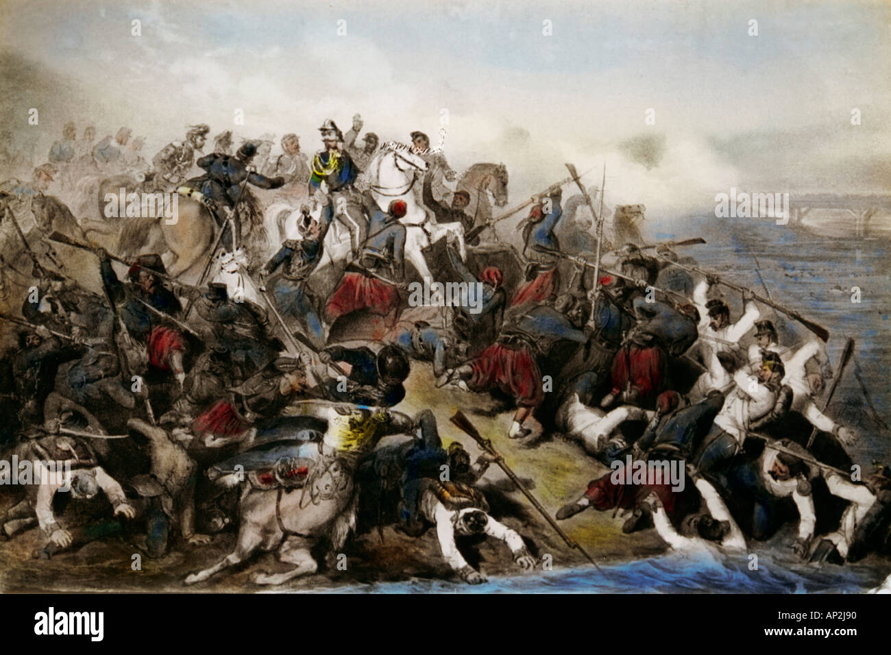 1857 Indian Mutiny India Sepoy Mutiny Foto Stock
