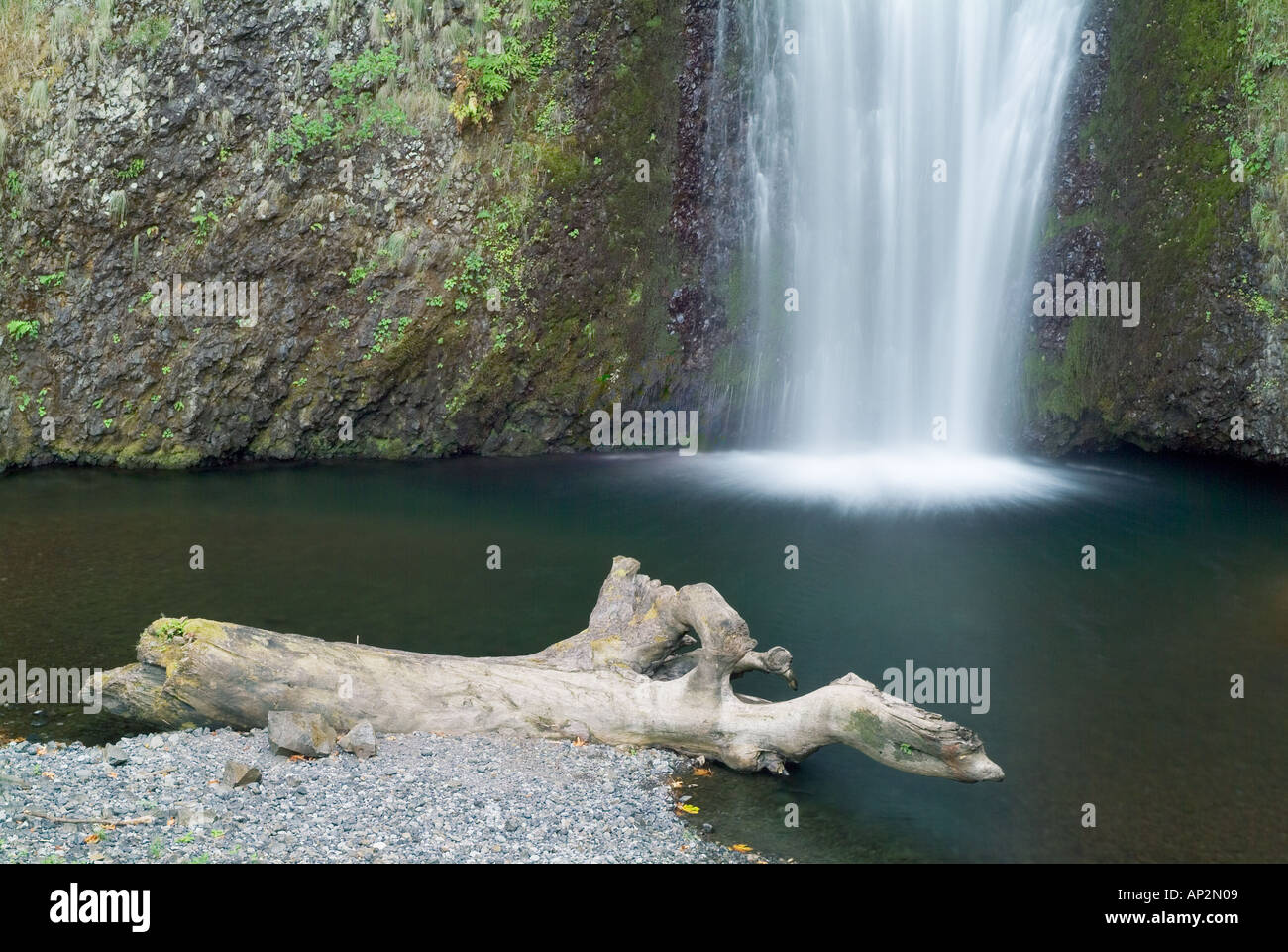 Cascate Multnomah Oregon storico fiume Columbia Autostrada Scenic Byway corridoio hwy 30 o cascate Foto Stock