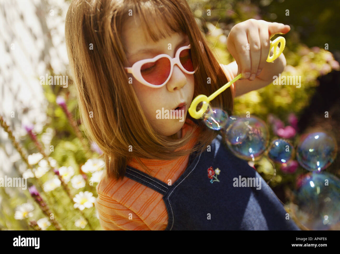 Bolle di salto Foto Stock