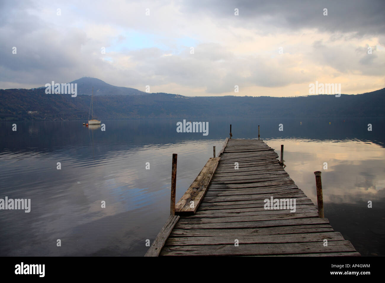 Lago calmo Foto Stock