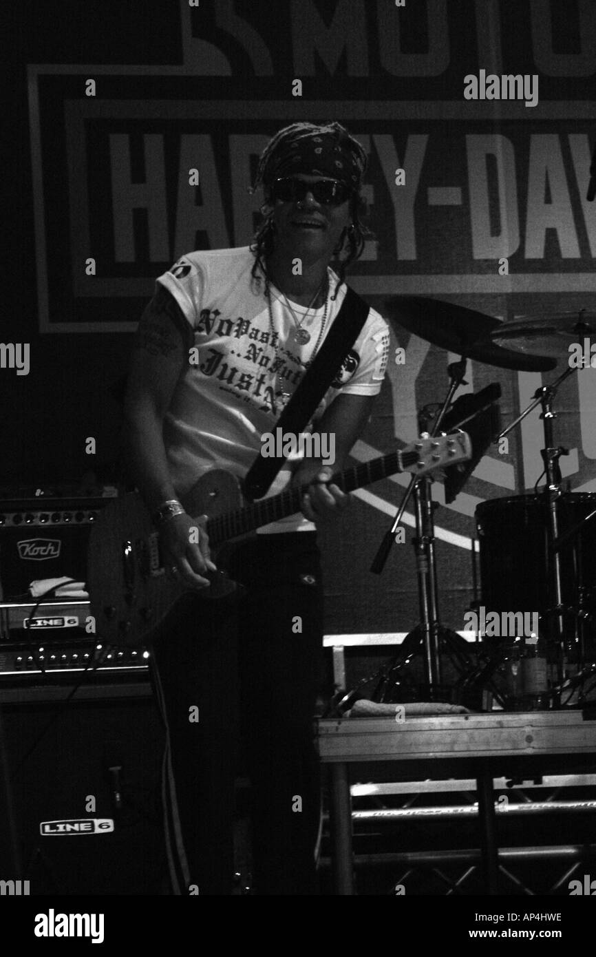 Le madri migliori durante il concerto di Amburgo Harley Days. Joyce Kennedy Foto Stock