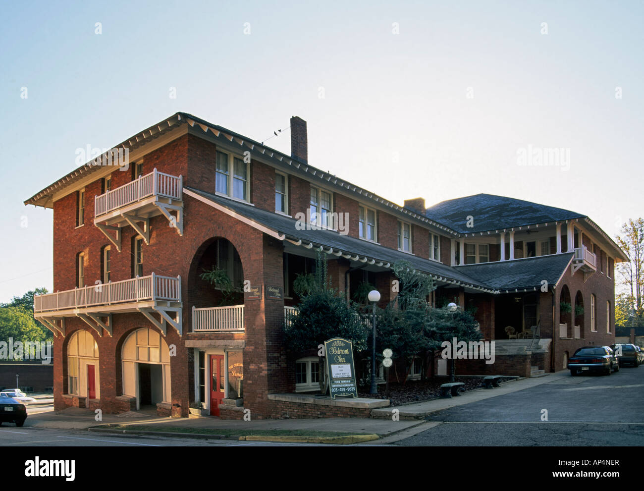 Il Belmont Inn Abbeville South Carolina USA Foto Stock