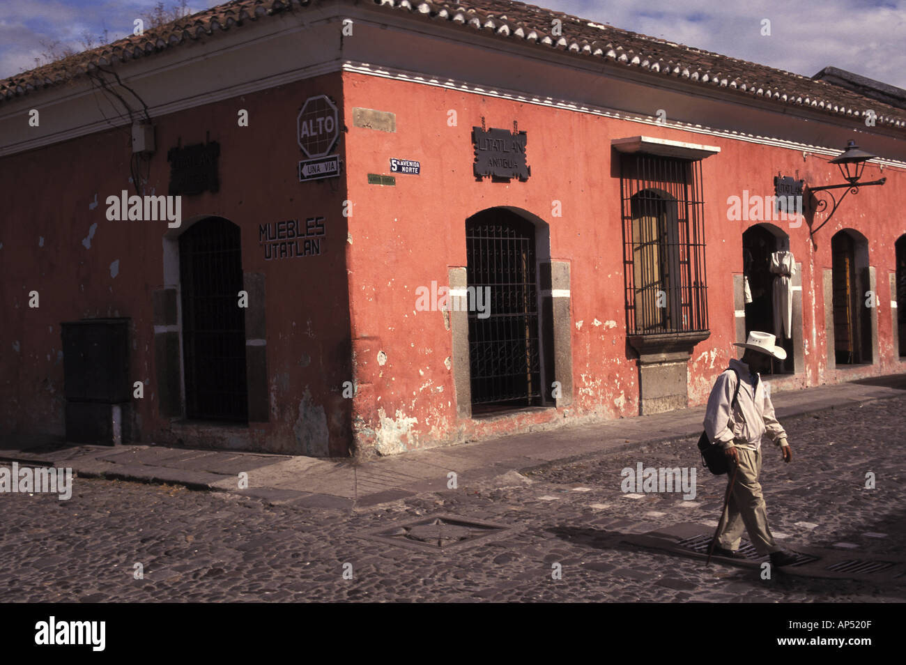 Guatemala Antigua Copyright Sergio Pitamitz Foto Stock
